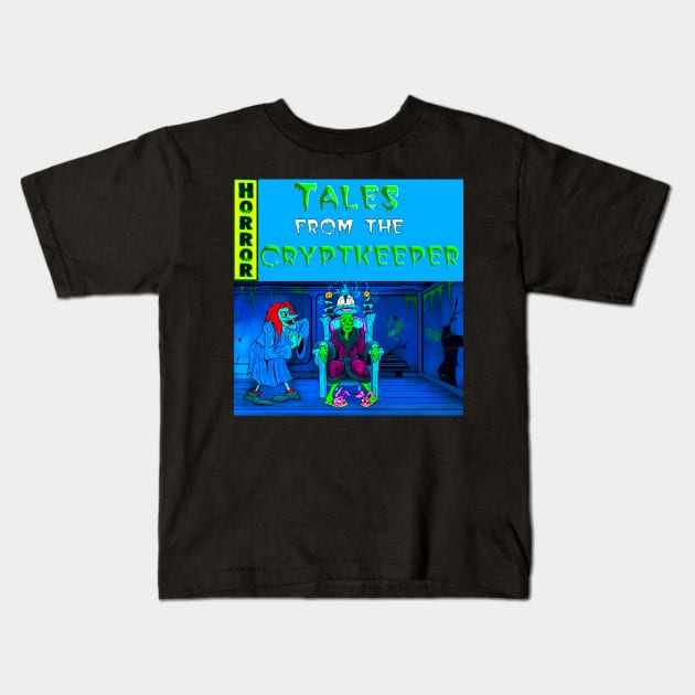 Tales from the Cryptkeeper Kids T-Shirt by Art Of Lunatik